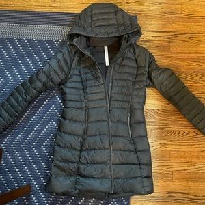 Lululemon Pack it Down Coat Long Sz 10